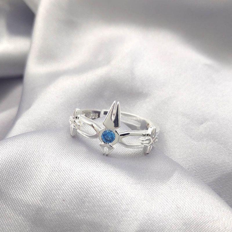 Anime Bleach Hitsugaya Toushirou Daiguren Hyourinmaru Cosplay Ring Personalized Rings Jewelry Theme Party Accessories