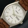 AUTOMATIC JAPAN 6349A VINTAGE MENS WHITE COLOR DIAL WRIST WATCH A702509-1 R126-a702509