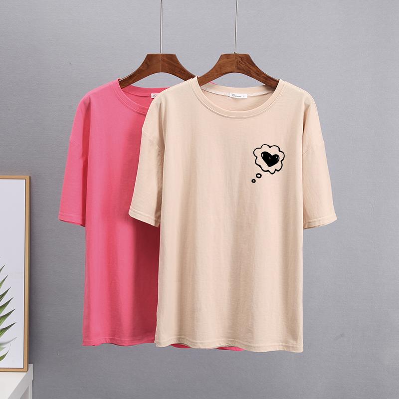 Hirsionsan Graffiti Grafik T-Shirt Damen Sommer Einfache Druck T-Shirts Baumwolle Elegant Damenkleidung Locker Lässige Pullover Tops