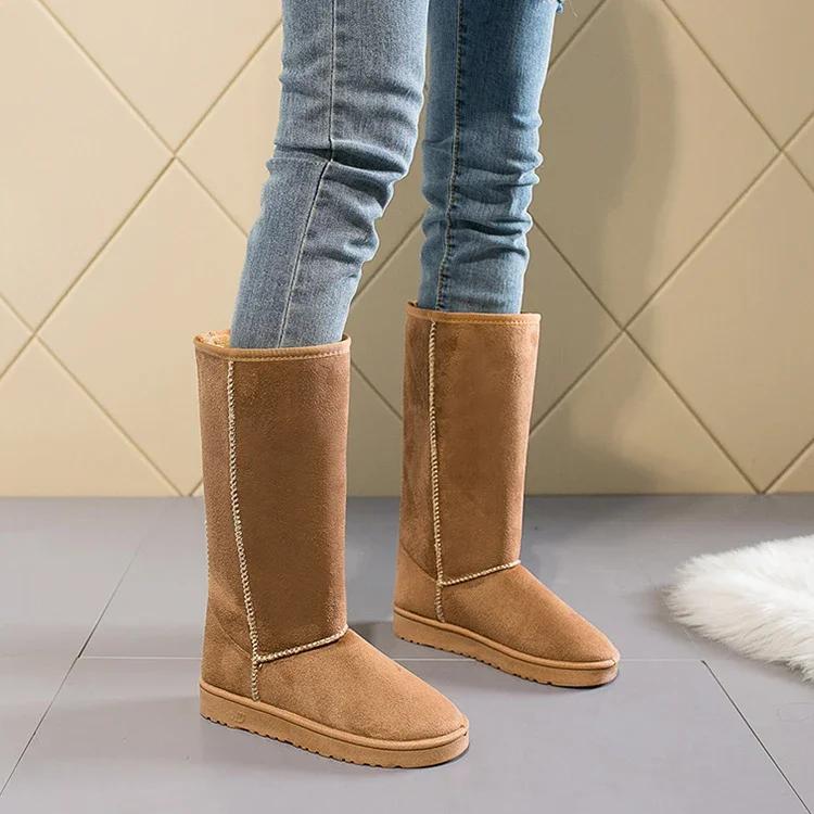 Fashion Women Tall Winter Padding Black Boots Fashion Snow Boots Women's High Boot Size 41 Hot Warm Shize 41 Hot Warm Shoes Botas Mujer