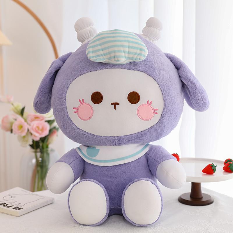 Cute Shiha Sheep Doll Plush Toy Sheep Doll Large Throw Pillow Girls Valentine'S Day Gift Exchange Doll
