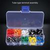400pcs Insulated Wire Ferrules set Assorted Cable End Sleeves Set Cable End Sleeve Assortment for Electrical Projects