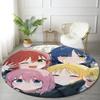 Customizable BOCCHI THE ROCK Round Non-Slip Carpet - Ideal for Garden, Picnic, Office, Perfect for Decoration, Suitable For All Seasons