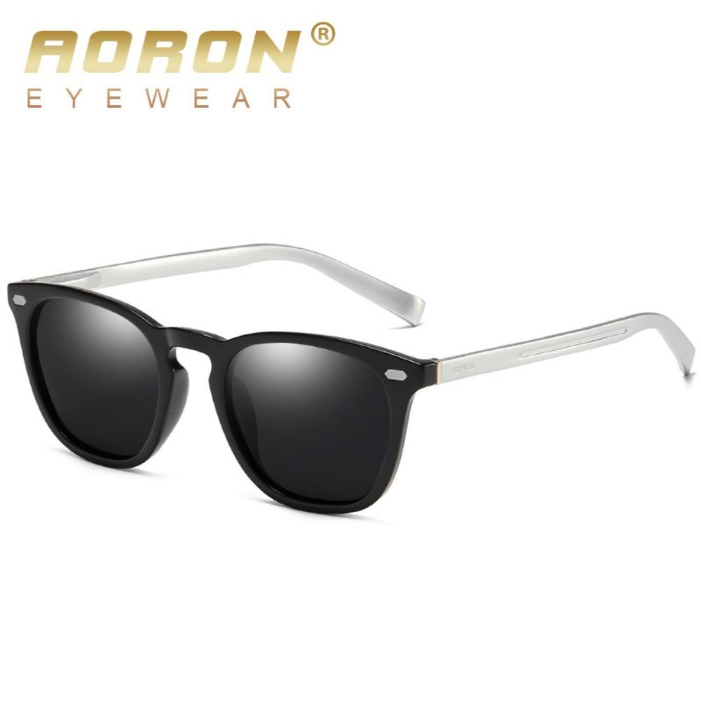 aoron Fashion TR Polarized Color-changing Sunglasses Aluminum Magnesium Sunglasses Night Vision Goggles