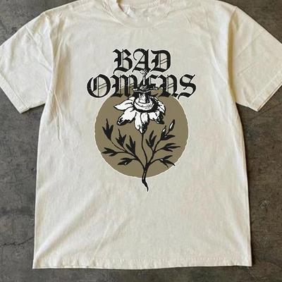 Vintage Bad Omens T-Shirt, Bad Omens Rockband Shirt, Bad Omens Sonnenblume S-5XL