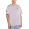 Puma Spliced Pocket Crew Neck Short Sleeve T-Shirt Men Tops Light-Purple 535418-17