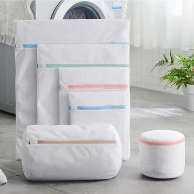 Foldable Net Dirty Laundry Wash Bags, Underwear Storage, Mesh Wash Kits, Bra Washing Bag, Polyester Laundry Bag