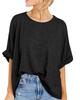 Women's Oversized Short Sleeve T Shirt Loose Casual Summer Tee
