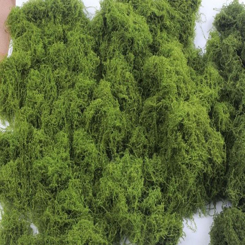 Non-Fading Moss Wool for Water Tanks, Plant Walls, and Garden Rockery Landscaping