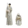 Christmas Nativity Figurine,Resins Stable Nativity Scene Holy Family Collectable Decors,Christmas Table Figure Ornament