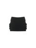 Iyussiti Pocket Folding Mini Skirt - Black