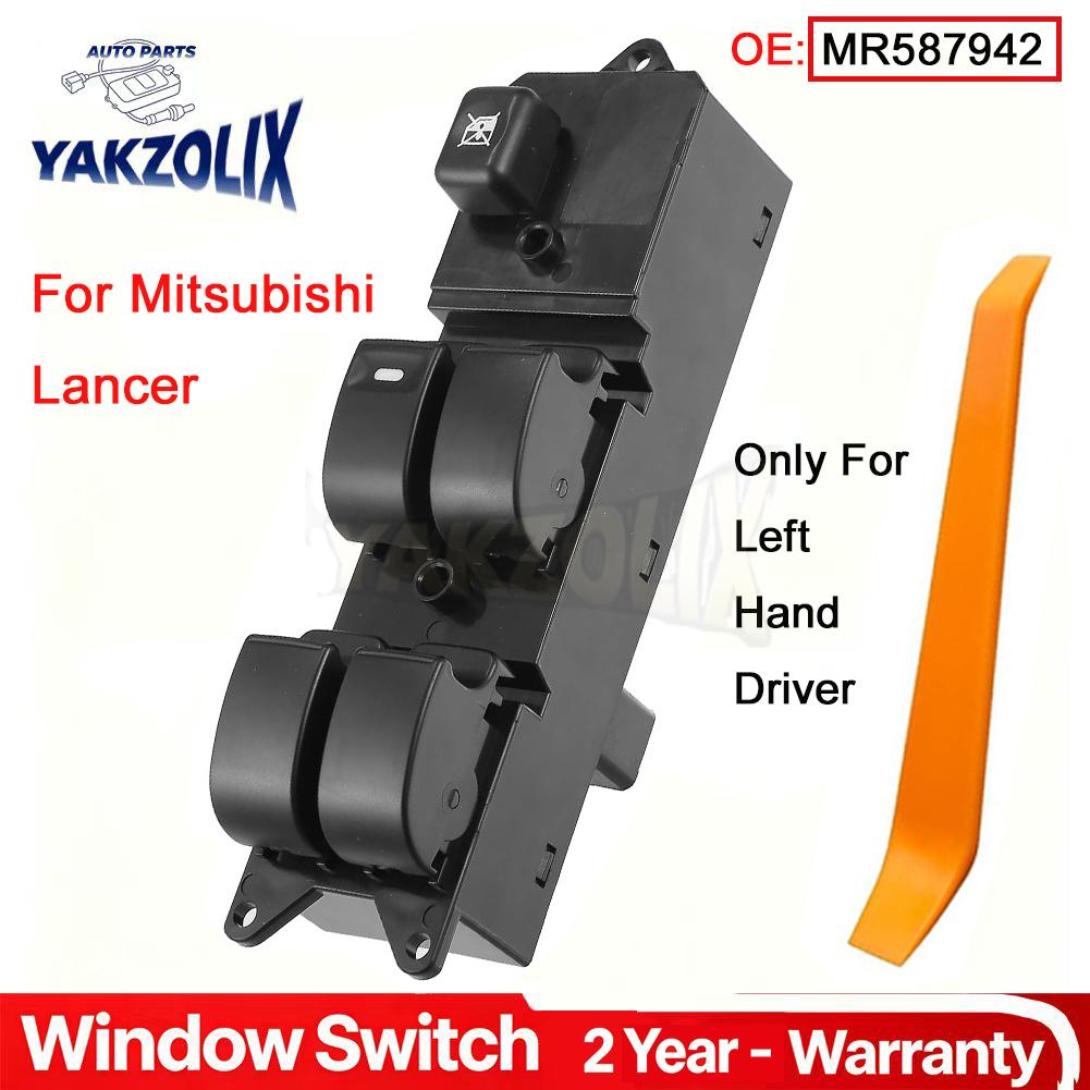 MR587942 For Mitsubishi Pajero Montero III 3 Lancer Triton L200 2008 2009 Sport Grandis Front Left Power Window Control Switch