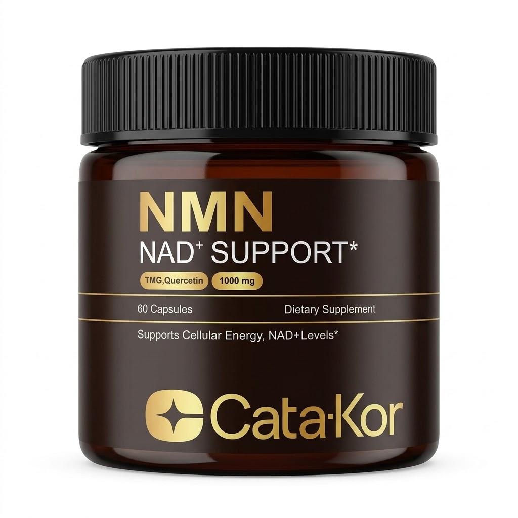 NMN 1000mg – 4-in-1 NAD-Supplement mit Quercetin | TMG | Resveratrol 1pack