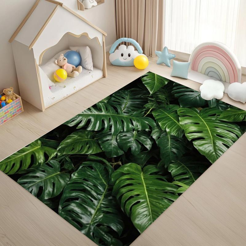 

Ковер в скандинавском стиле с рисунком панциря черепахи и бамбуковых листьев, ковер с растительным орнаментом, коврик для гостиной, спальни, кухни, прихожей 40x60cm