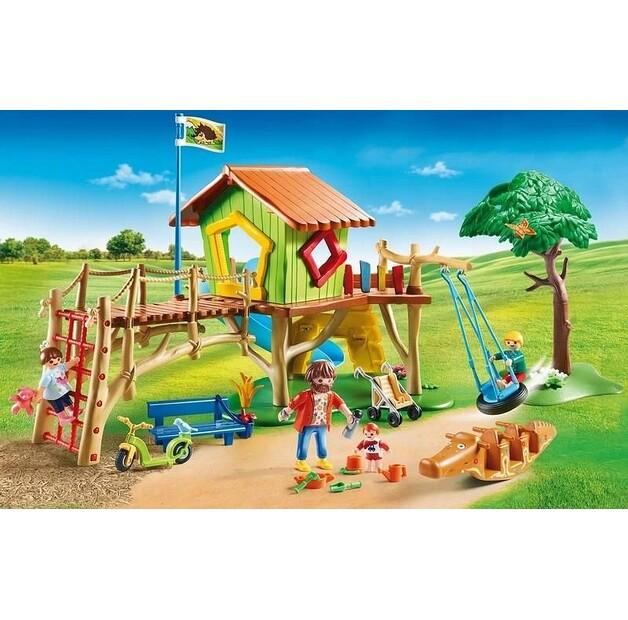 Plastic Construction Set Playmobil City Life Playground 70281