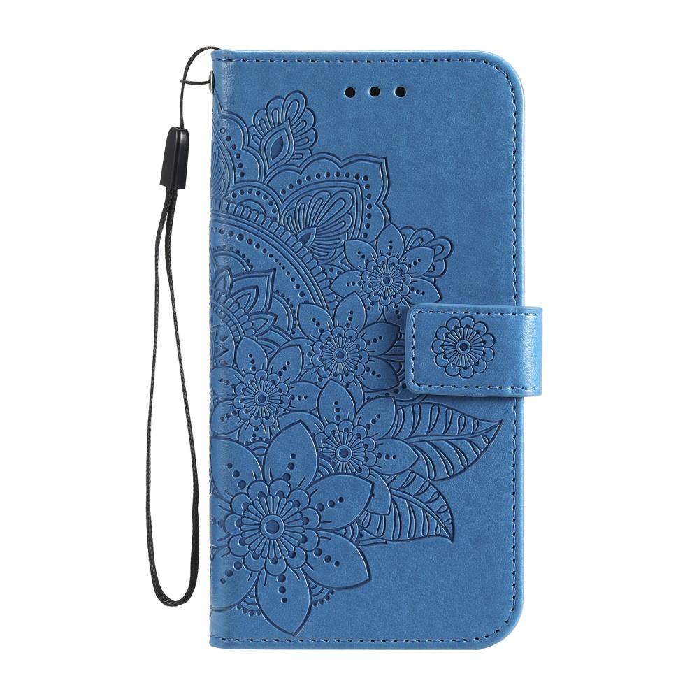 Husă Flip pentru Oppo Reno5 Z / A94 / A95 5G, Mandala, Albastru