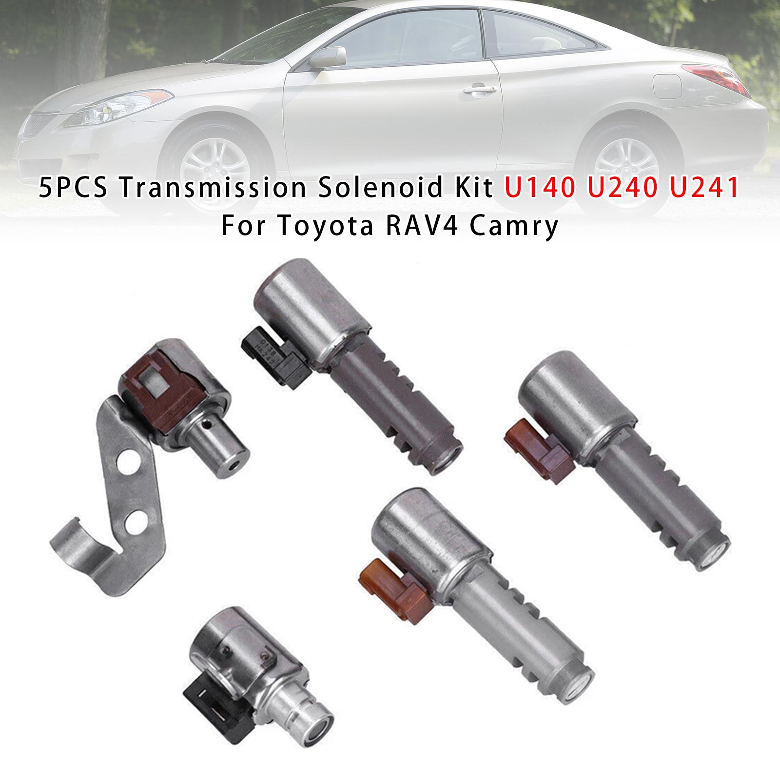 

Комплект соленоидов трансмиссии 5 шт. U140 U240 U241 для Toyota RAV4 Camry