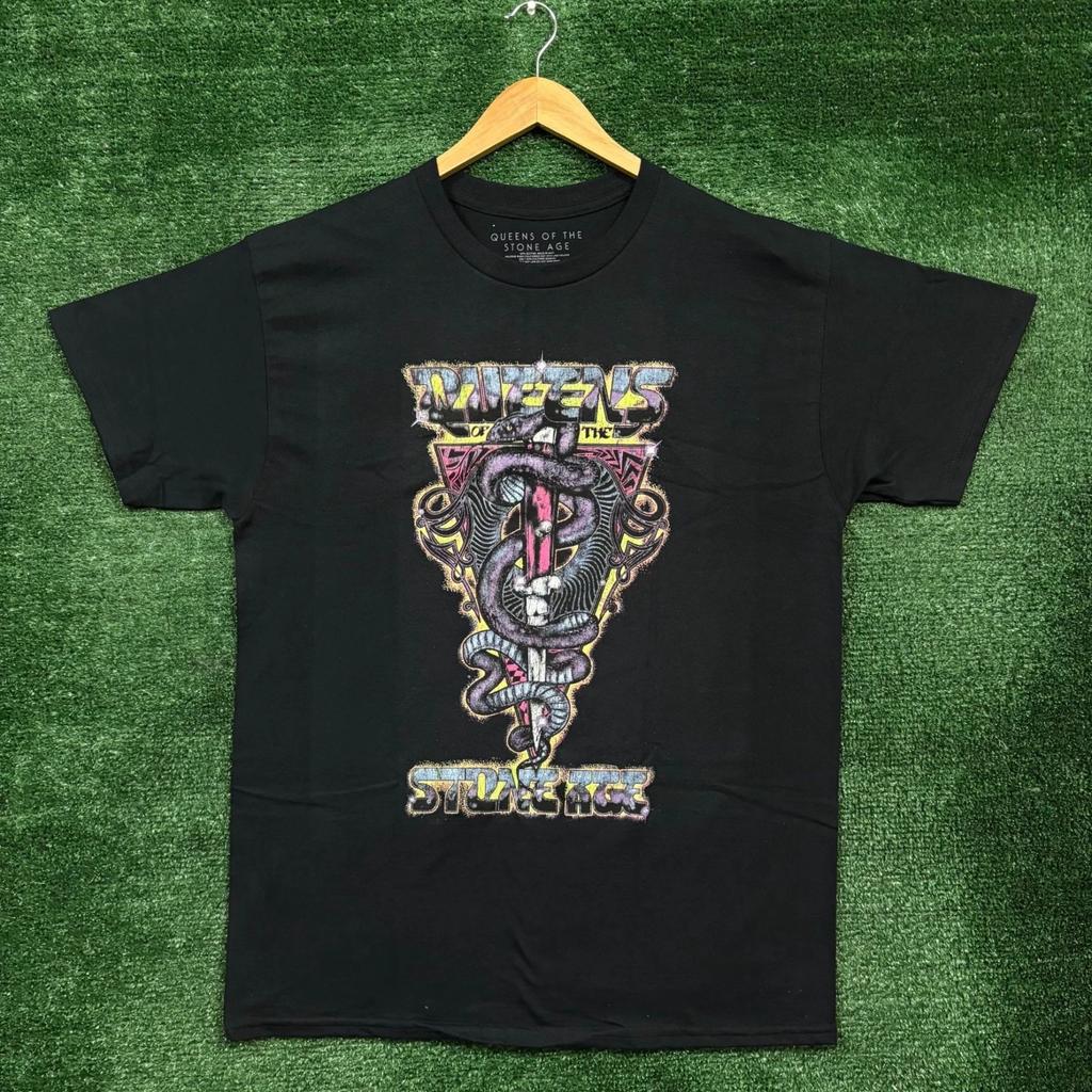Queens of the Stone Age Viper Knife Rock Band T-shirt Size Large