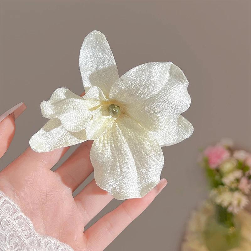 

Новая имитация цветка фаленопсиса заколка для волос для женщин французская элегантная заколка шпилька головной убор для девочек аксессуары для волос