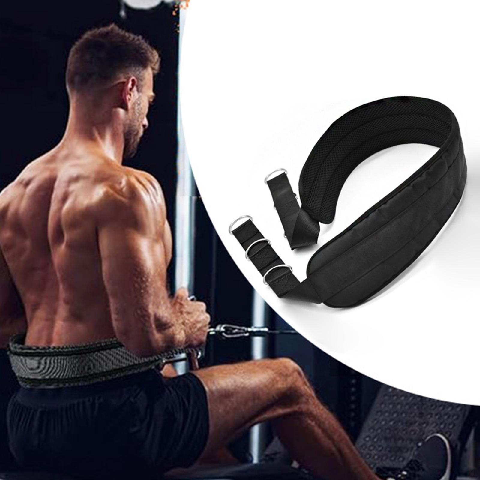 Leg Press Rowing Belt Strap Adjustable Heavy Duty Attachment Training Resistance Band