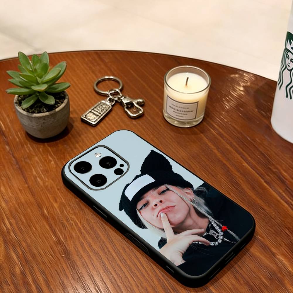 

Young Miko Singer Phone Case Soft Silicone black For IPhone 17 16 15 14 13 12 11 X XR Plus Pro Max Plus iPhone14Plus