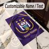 Crystal Velvet Rug Anderlecht FC Print Custom Name Text Floor Mat Home Decor