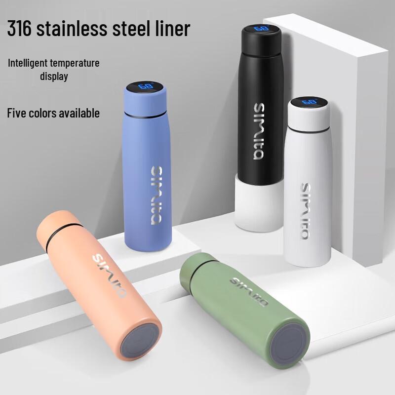 Simita Smart Temperature Display 316SS Insulated Bottle