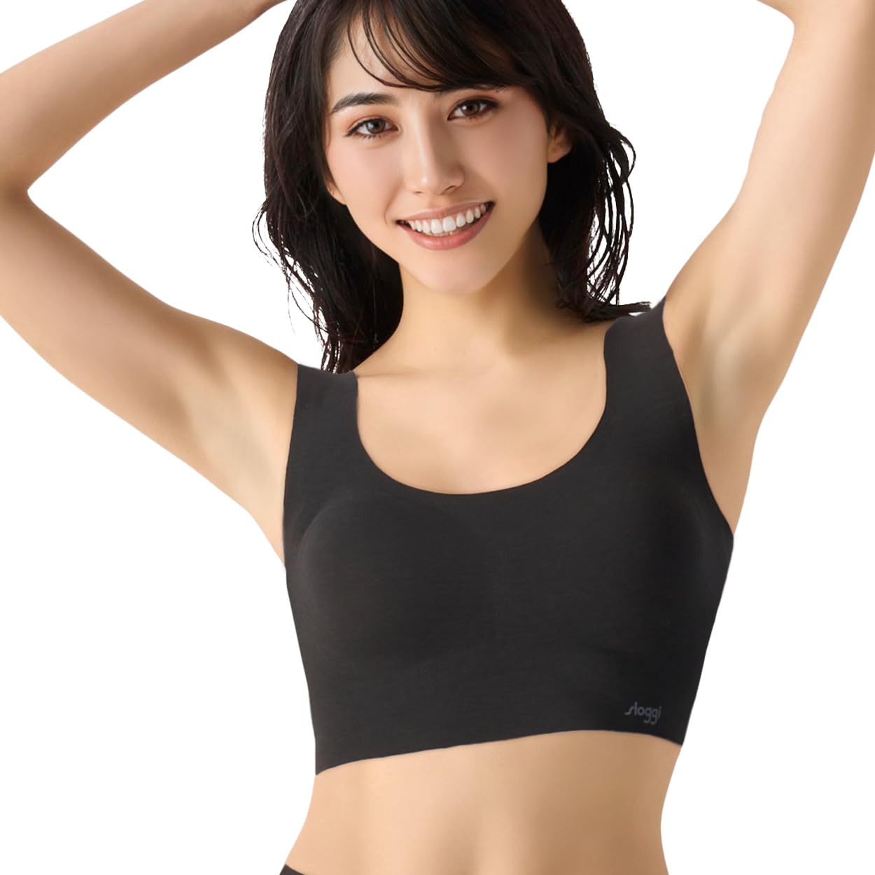 

Хлопковая смесь Тип Sloggi G028 Чашечный Полутоп Белье M014 Размер L [Triumph] Без косточек Женский (черный)