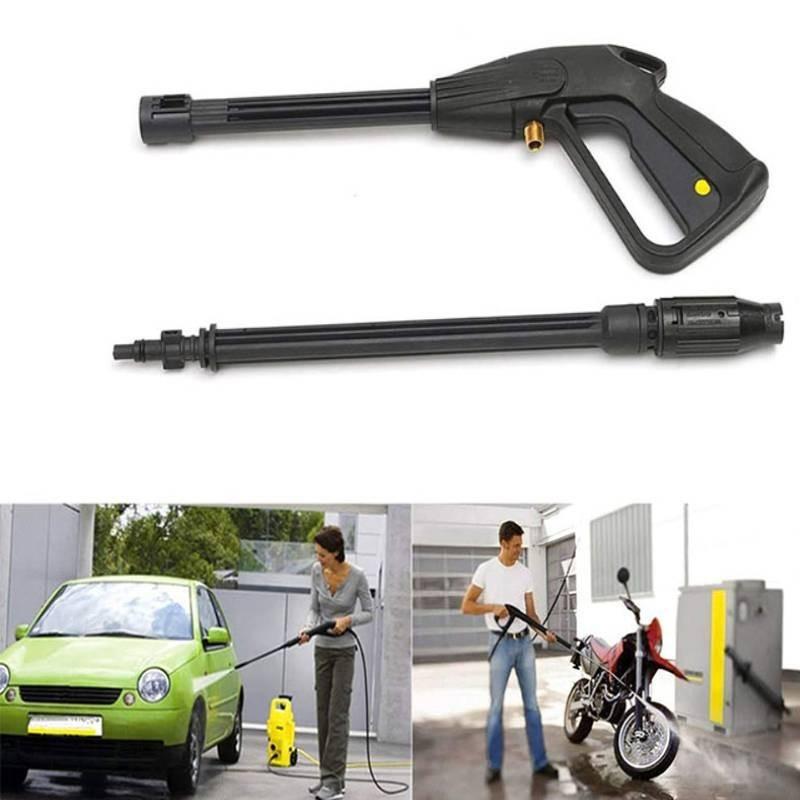 Leistungsstarke Hochdruck-Wasserpistole M14 Verstellbare Sprühdüse 5m Schlauchset Für Autowäsche Und Gartenarbeit