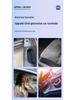 Full Bend Handle Front Windshield Sunshade: Umbrella-Style, Heat-Insulating Sun Protection with Pull Rope