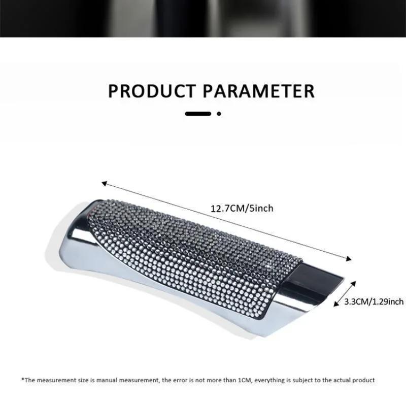 Crystal Car Handbrake Covers Universal Anti-slip Auto Gear Shift Collars Car Bling Interior Accessories