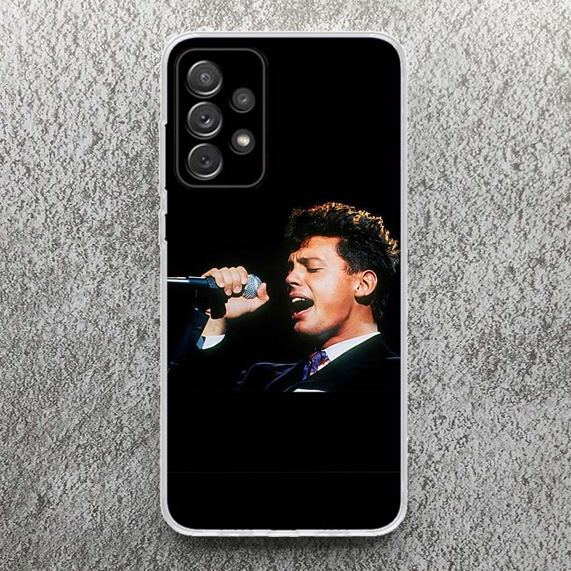 L-Luis M-Miguel Singer Phone Case For Samsung Galaxy A52 A42 A32 A22 A12 A02S A51 A50 A71 A70 A41 A31 A21S A30S A20S A40 A30 A20