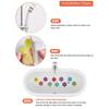 10 pieces of cartoon pattern bathroom bathtub anti-slip stickers, self-adhesive anti-slip stickers for stair floors