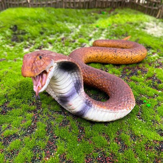 Jucărie de șarpe fals realistă Model de șarpe TPR moale Ține păsările departe Sperie veverițe Șarpe simulat Recuzită dificilă Copii adulți petrecere de Halloween Gag cadou