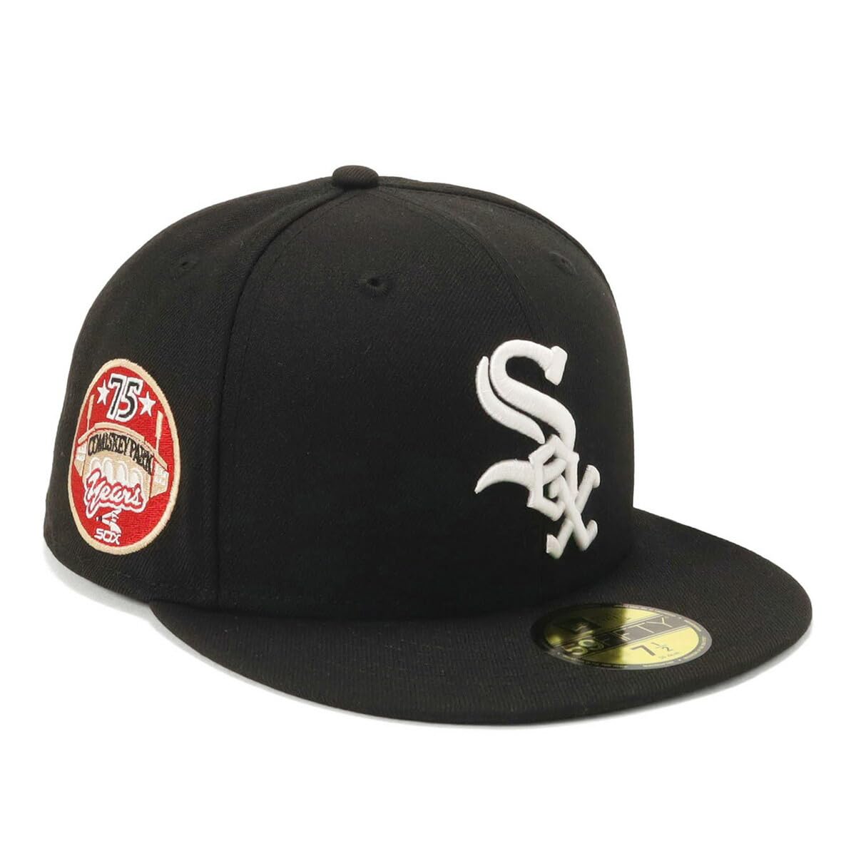 

New Era 59FIFTY MLB CWS Black Size 7 5950 CHIWHI LOCAL DISHES BLK Cap, 5/8,