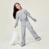 Yuan Yuan Princess Girls' Korean Casual Knit Two-Piece Set