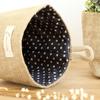Desktop Jute Storage Bag Cotton Linen Storage Basket Sundries Storage Box With Handle Cosmetic Organizer Jewelry ContainerHolder