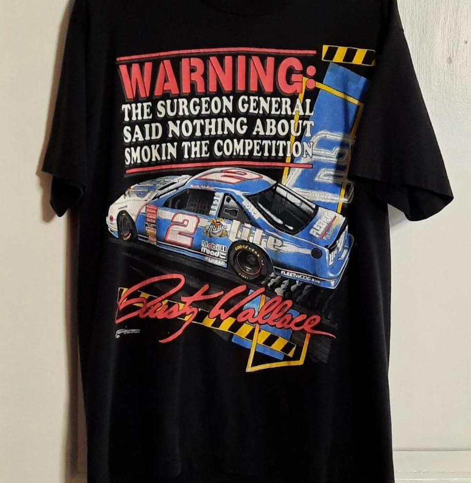 Rusty Wallace Nascar Racing short sleeve T-shirt size S-5XL M