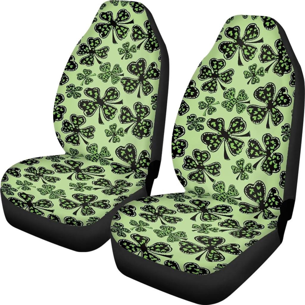 Talayituse Boho Dragonfly Print Car Seat Covers Set of 2, Breathable Front Bucket Seats Protector Auto Interior Accessories Decor Universal for Truck