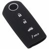 jingyuqin 4 Buttons Car Silicone Remote Key Cover Case Fob For MAZDA CX-7 CX-5 2 3 5 6 8 Protecting Key