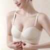 Invisible Bra Women's Gathering Underwear Anti-slip Bra Invisible Sports Bra Push Up Bra