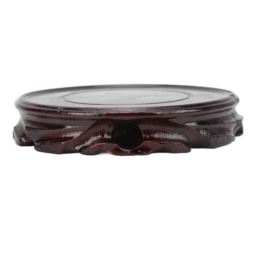 Carved Wooden Display Stand Round Oriental Display Stand Home Decoration Stand Table Decoration S