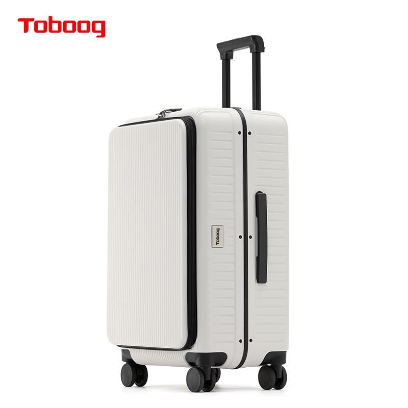 TOBOOG Front-Opening USB Charging Travel Suitcase 3012