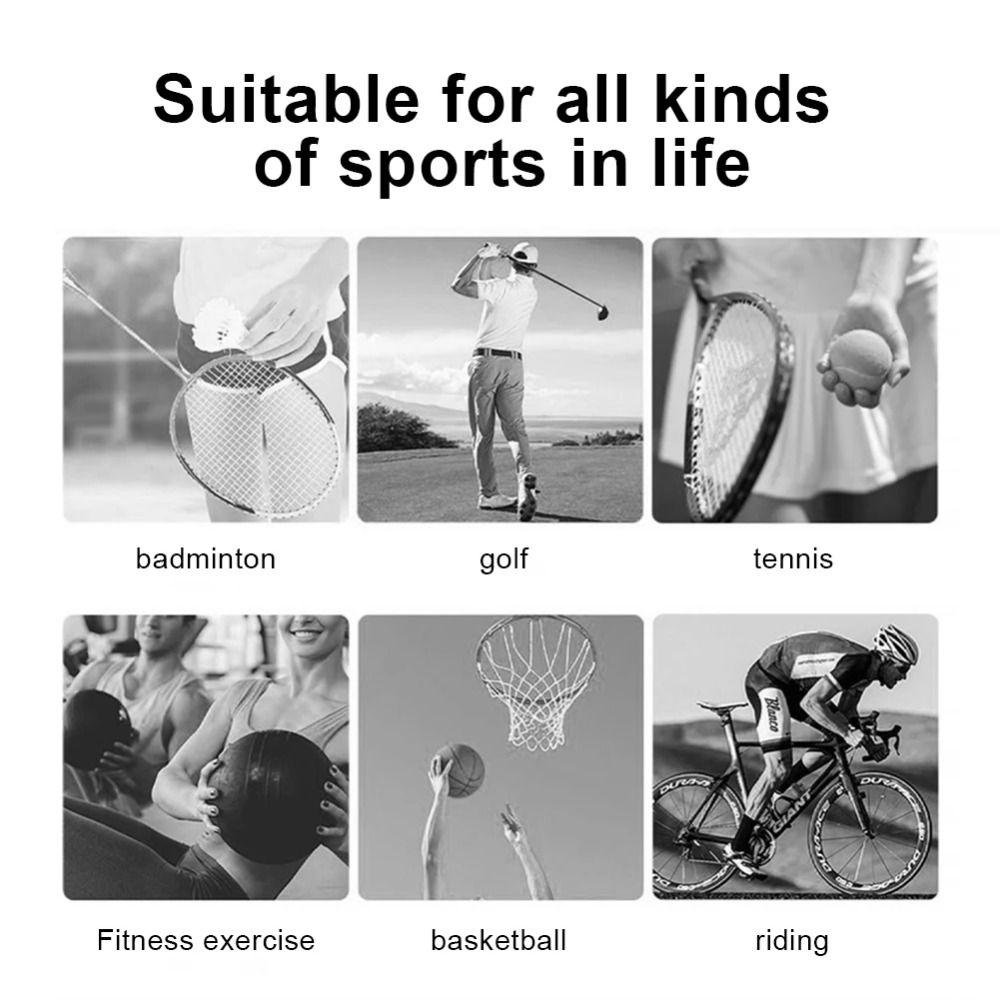 Built-in Silicone Pad Tennis Elbow Brace Pressurized Golf Elbow Strap  Gym Sport