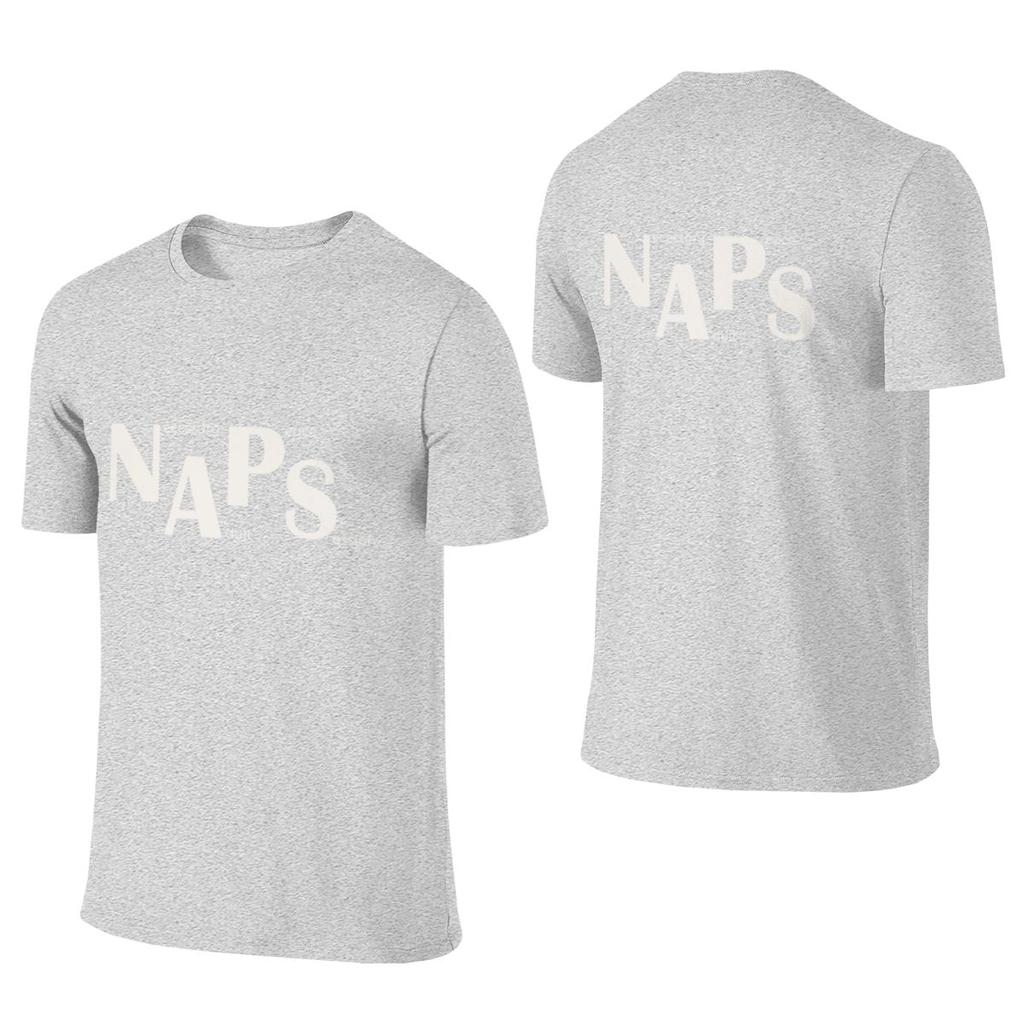 Naps Necessary Adult Peace Session Soft And Glutinous Reversible Tshirt Retro Academy Korean Atmosphere Unisexs Tshirts