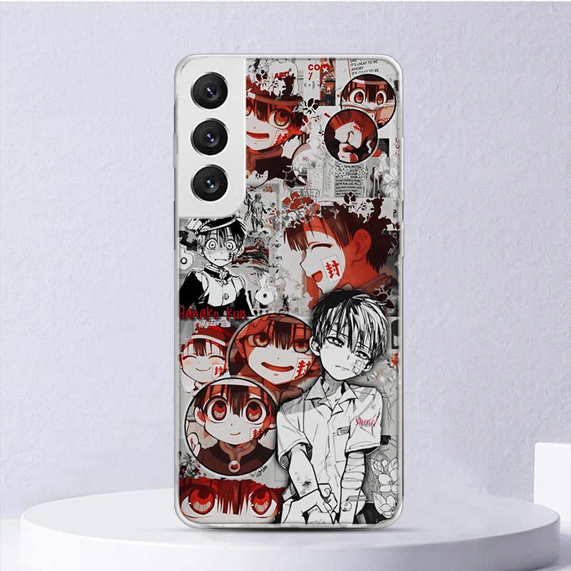 Anime Toilet Bound Hanako Kun Soft Case For Samsung Galaxy M12 M21 M30S M31 M32 M51 M52 Phone Cover Note 8 9 10 + 20 Ultra J4 J6