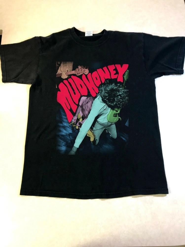 Vintage Vancouver Tour Mudhoney Band Black S-5XL Shirt TU410 Unisex T-Shirt XL