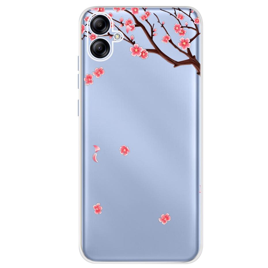 For Samsung Galaxy A04e A04 A04S 2022 Cute Printing Phone Case For SamsungA04 A 04 04e SM-A042F A045F Soft Silicone TPU Cases