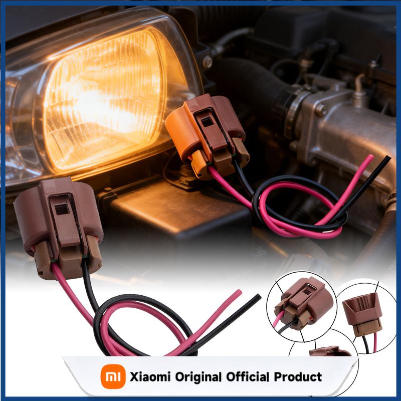 Xiaomi 90980-11659 For Lexus Toyota Auris Headlight Bulb Socket HIR2 Wiring Connector Plug Adapter 9006 9012 HB4 9005 OE# 9098011659