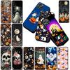 for Samsung Galaxy A35 A36 A55 A26 A05 A06 A14 A50 A51 A53 A54 A12 A13 A23 Phone Case with Little Ghost Halloween Pumpkin Flower